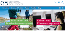 Tablet Screenshot of general-solutions.eu